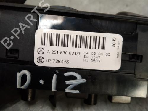 Left front window switch MERCEDES-BENZ GL-CLASS (X164) GL 450 CDI 4-matic (164.828) | BP24816770I27 