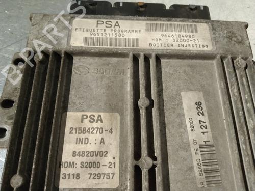 Engine control unit (ECU) PEUGEOT 106 II (1A_, 1C_) 1.4 i | BP2252787M57 
