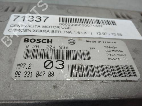 Engine control unit (ECU) CITROËN XSARA (N1) 1.6 i | BP2255482M57 