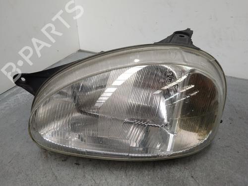 Used Left headlight OPEL CORSA B (S93) 1.7 D (F08, F68, M68) (60 hp) 26734990