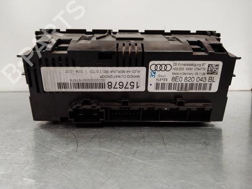 Climate control AUDI A4 B7 (8EC) 2.0 TDI 16V | BP4828832I5 