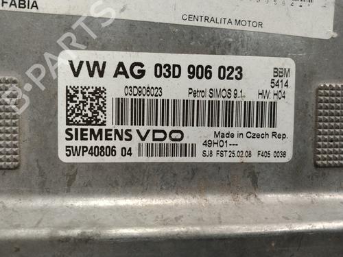 Engine control unit (ECU) SKODA FABIA II (542)  | BP8197339M57 