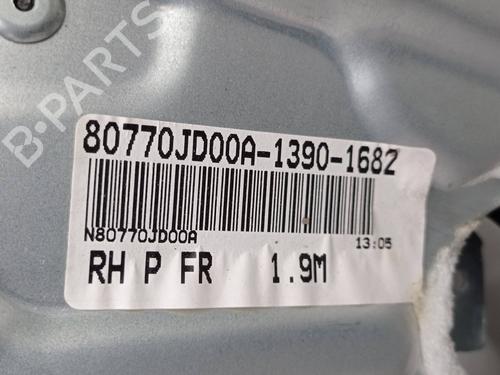 Front right window mechanism NISSAN QASHQAI +2 (JJ10E)  | BP29536994C23 