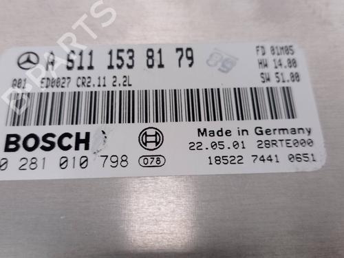 Engine control unit (ECU) MERCEDES-BENZ C-CLASS (W203) C 220 CDI (203.006, 203.008) | BP9207732M57 
