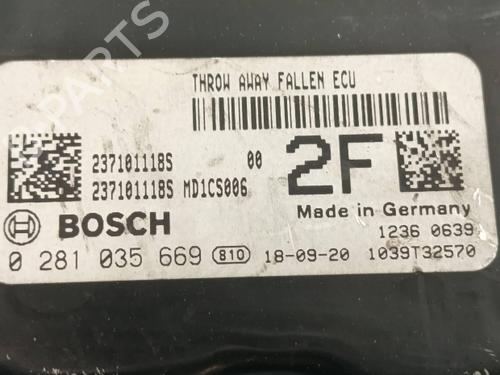 Engine control unit (ECU) DACIA LODGY (JS_) | BP40436068M57 - Image 2