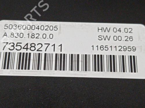 Climate control FIAT BRAVO II (198_) 1.6 D Multijet (198AXH1B) | BP18831905I5 