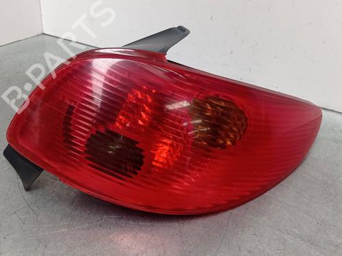 Used Right taillight PEUGEOT 206 Hatchback (2A/C) 1.4 LPG (75 hp) 11507511