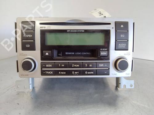 Used Radio HYUNDAI SANTA FÉ II (CM) 2.2 CRDi 4x4 (155 hp) 2993465