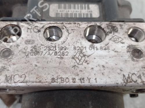 ABS pump RENAULT KANGOO / GRAND KANGOO II (KW0/1_) 1.5 dCi 70 (KW0V, KW0A) | BP19019306M43 