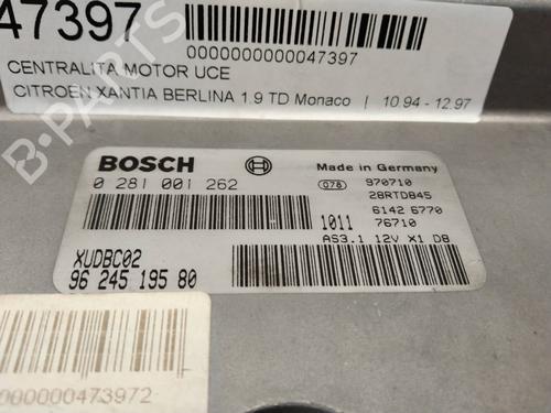 Engine control unit (ECU) CITROËN XANTIA (X1_, X2_) 1.9 Turbo D | BP2258064M57 