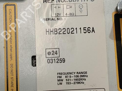 Radio HONDA CR-V III (RE_) | BP37198421E6 - Image 2