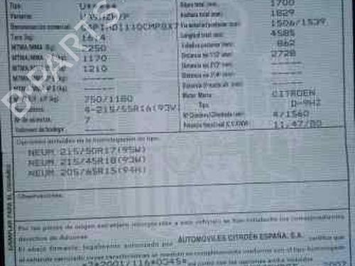 Left front driveshaft CITROËN C4 Grand Picasso I (UA_) 1.6 HDi | BP7899278M38 