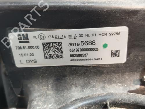 Left headlight OPEL ASTRA K (B16)  | BP32034540C28 