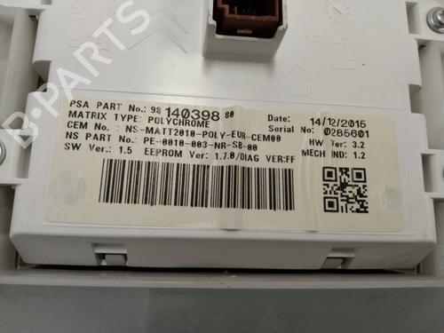 Instrument cluster PEUGEOT 2008 I (CU_)  | BP17671536C47 