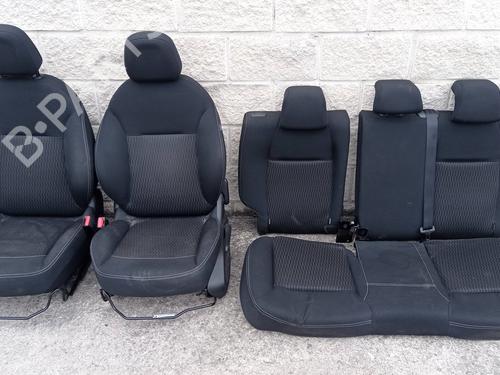 Used Seats set PEUGEOT 208 I (CA_, CC_) 1.6 BlueHDi 100 (100 hp) 28817661