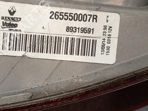 Left taillight RENAULT MEGANE III Hatchback (BZ0/1_, B3_) 1.5 dCi (BZ09, BZ0D, BZ1W, BZ29, BZ14) | BP36807529C34 - Image 3