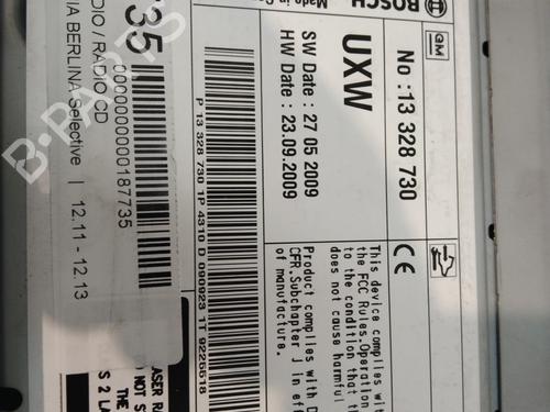 Radio OPEL INSIGNIA A (G09)  | BP23424542E6 