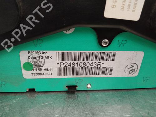 Instrument cluster DACIA SANDERO  | BP2247584C47 