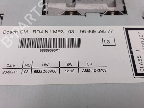 Radio CITROËN C3 Picasso (SH_) 1.6 HDI 90 | BP9430426E6 