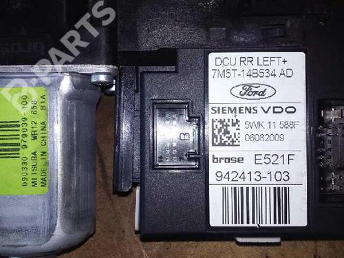 Left rear window motor FORD KUGA I 2.0 TDCi | BP2419448E23 