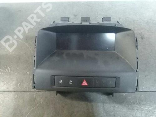 Used Display monitor OPEL ASTRA J (P10) 1.7 CDTI (68) (110 hp) 2701798