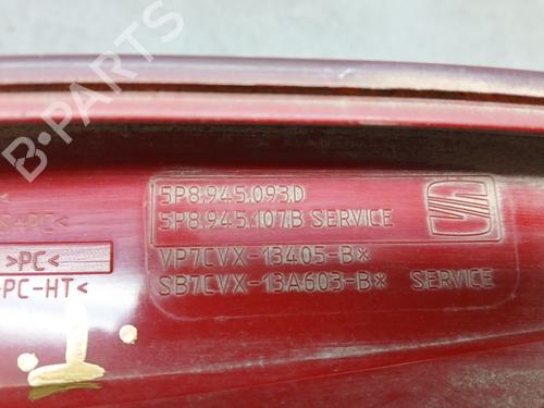 Left tailgate light SEAT ALTEA XL (5P5, 5P8) 1.6 TDI | BP29750980C79 
