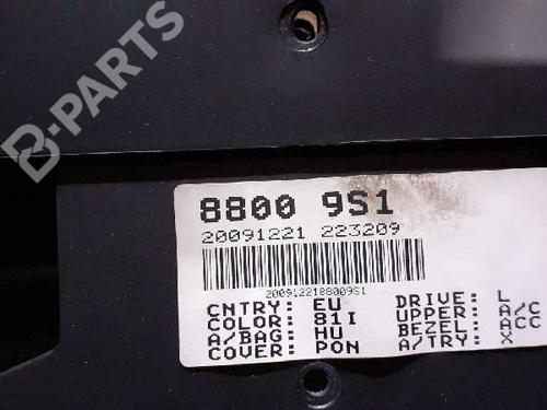 Dashboard CHEVROLET AVEO / KALOS Hatchback (T250, T255)  | BP7276241C46 