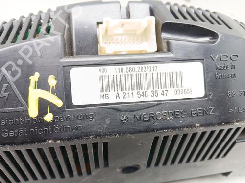 Instrument cluster MERCEDES-BENZ E-CLASS (W211) E 320 CDI (211.026) | BP24167576C47 
