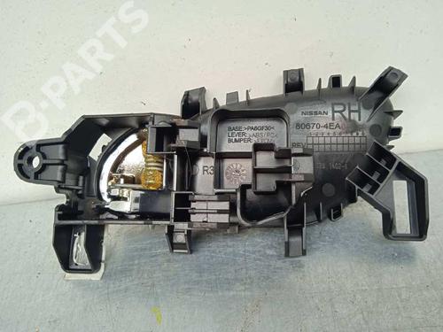 Front right interior door handle RENAULT KADJAR (HA_, HL_) 1.5 dCi 110 (HLA3) | BP7229779I14 