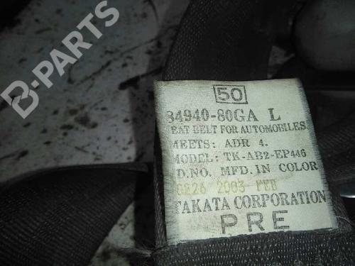 Front left seatbelt SUZUKI IGNIS I (FH) 1.3 (HV51, HX51, RG413) | BP12193391I26 
