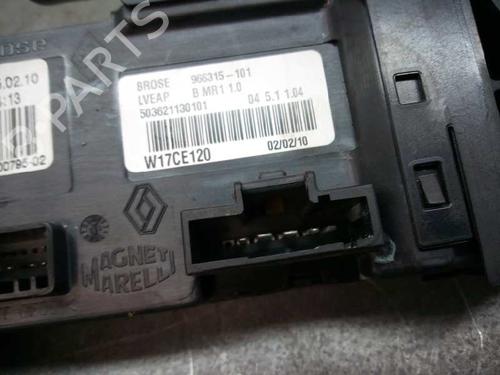 Left front window motor RENAULT MEGANE III Hatchback (BZ0/1_, B3_)  | BP16334444E21 