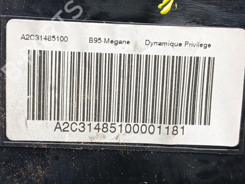 Instrument cluster RENAULT MEGANE III Hatchback (BZ0/1_, B3_) 1.2 TCe (BZ2B, BZ11) | BP30176805C47 