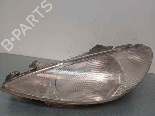 Used Left headlight PEUGEOT 206 Hatchback (2A/C) 1.6 i (89 hp) 10421321