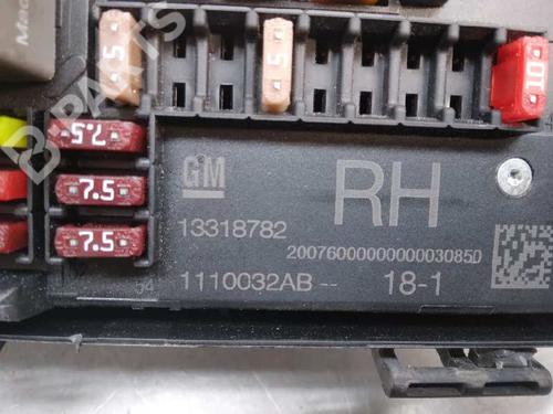 Fuse box OPEL ASTRA J (P10)  | BP10081258E1 