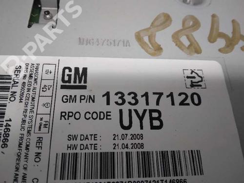 Radio OPEL INSIGNIA A (G09)  | BP11831252E6 