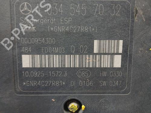 ABS pump MERCEDES-BENZ C-CLASS Coupe (CL203) C 220 CDI (203.708) | BP22752887M43 