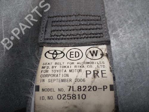 Front left seatbelt TOYOTA PRIUS Liftback (_W2_)  | BP17957003I26 