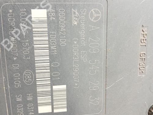 ABS Bremseaggregat MERCEDES-BENZ C-CLASS (W203) C 180 Kompressor (203.046) | BP26711722M43 