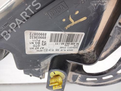 Left headlight PEUGEOT 207 (WA_, WC_) 1.4 HDi | BP29627312C28