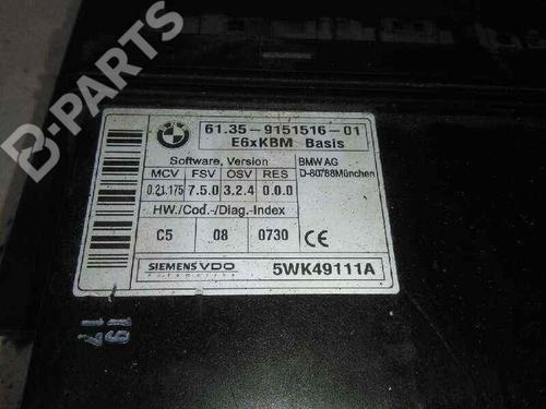 Electronic module BMW 5 (E60) 520 d | BP4398114M83 