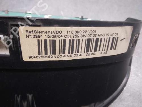 Instrument cluster PEUGEOT 407 (6D_)  | BP16820275C47 