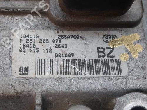 Engine control unit (ECU) OPEL CORSA C (X01)  | BP17947098M57 