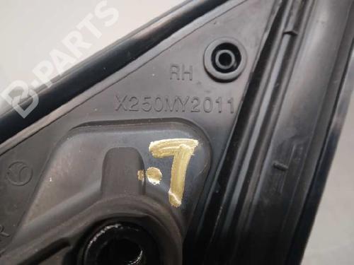 Right mirror JAGUAR XF I (X250) 2.2 D | BP11935131C27