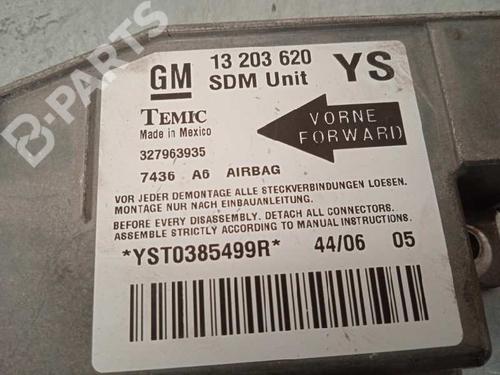 Kollisjonspute styreenhet OPEL MERIVA A MPV (X03) 1.7 CDTI (E75) | BP7460263M53 