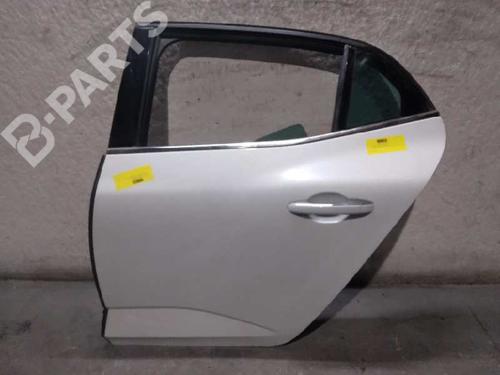 Left rear door RENAULT MEGANE IV Hatchback (B9A/M/N_) 1.8 RS 300 (B9M8) (300 hp) BLANCO