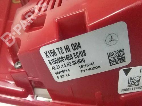 Right tailgate light MERCEDES-BENZ GLA-CLASS (X156) GLA 200 CDI / d (156.908) | BP5146868C80 