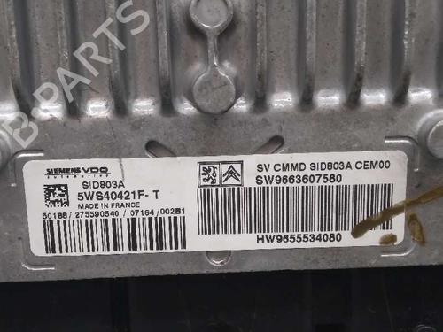 Engine control unit (ECU) PEUGEOT 307 SW (3H)  | BP17726204M57 