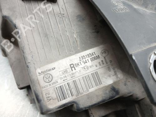 Scheinwerfer rechts VW GOLF VI (5K1) 1.6 TDI | BP29307624C29 