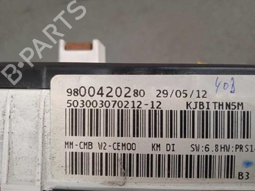 Instrument cluster PEUGEOT 508 I (8D_) 2.0 HDi | BP3418669C47 