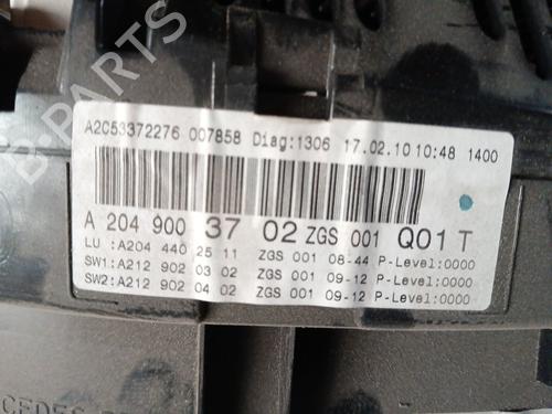Instrument cluster MERCEDES-BENZ C-CLASS (W204) C 200 CDI (204.001) | BP2808160C47 